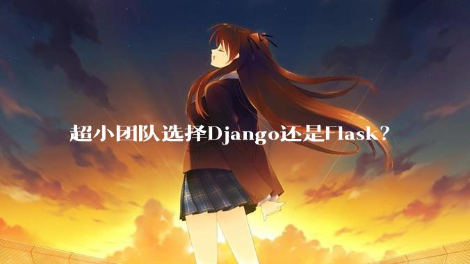 超小团队选择Django还是Flask？