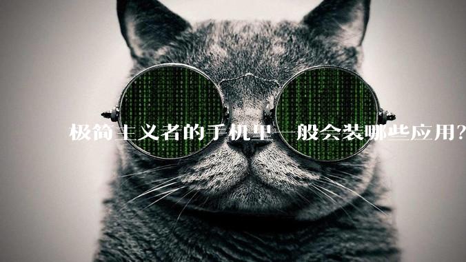 极简主义者的手机里一般会装哪些应用？